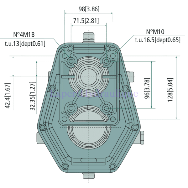Schéma multiplicateur pompe fonte GR2 GR3 F