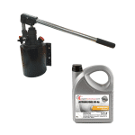 Kit Pompe manuelle et Huile hydraulique HV46