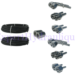 Kit sertissage intermédiaire 200m Tuyaux, 256 Embouts, 200 Jupes