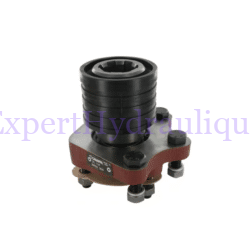 Palier d'accouplement femelle Casappa pour pompe camion Casappa en fonte.