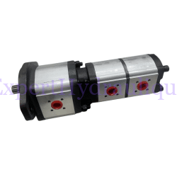 Pompe hydraulique triple JCB remplacement BOSCH 0510765356