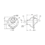 Boitier d'entrainement Comer A-20A – Image 2