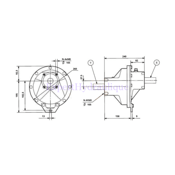 Boitier d'entrainement Comer A-20A – Image 2