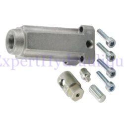 Adaptateur distributeur Walvoil pour mise en place commande par cable