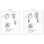 Multicoupleur mobile 2 voies 1/2 - 1/2BSP - 2P208212GMC – Image 2