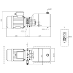 Centrale hydraulique 380V et 1,5Kw pompe 2cm3 – Image 3