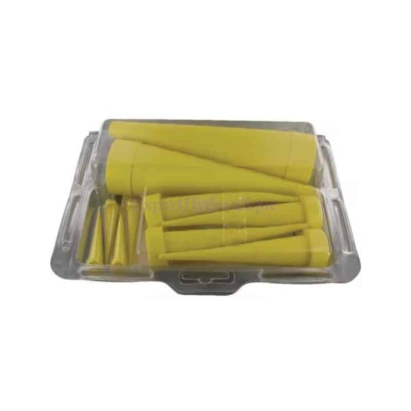 Boîte de bouchons de prise de service 1-42 mm Boîte de bouchons jaunes Yelloc 1-42 mm – Image 1