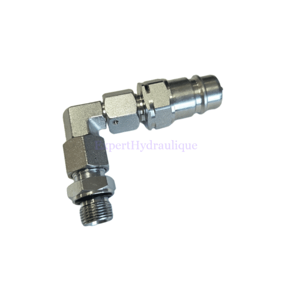 Kit raccords push pull 1-2 pour un simple effet distributeur 40L Mâle Kit raccords push pull 1-2 pour un simple effet distributeur 40L Mâle