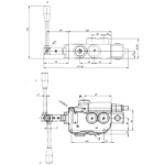 Distributeur hydraulique double effet 80 l/mn rotatif – Image 2