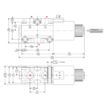 Sélecteur de fonction hydraulique 140l/min empilable Walvoil – Image 5