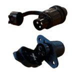 Kit prise électrique 3 PLOTS 12/24V