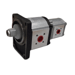 Pompe hydraulique double Casappa 34 + 16 cc cône 1/5