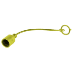 Protection coupleur male ISO A 1/2 Jaune