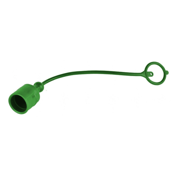 Protection coupleur male ISO A 12 Vert Protection coupleur male ISO A 1/2 Vert – Image 1