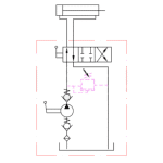 Pompe manuelle hydraulique double effet 25 cm3 avec réservoir – Image 4