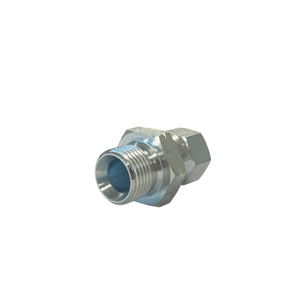 Raccord adaptateur mâle 12L (M18x150) - femelle 9-16 JIC (UNF) – Image 1