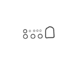Kit joints 157B4997 pour bobine proportionnelle Danfoss
