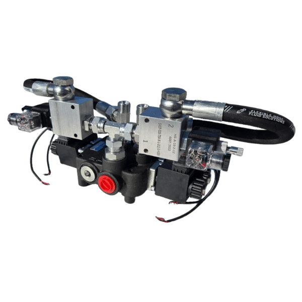 Distributeur électrique 2 DE + 1 flottante